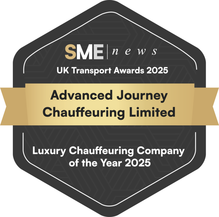 Feb25264 Advanced Journey Chauffeuring Limited UK Transport Awards 2025 Winners Badge 768x762