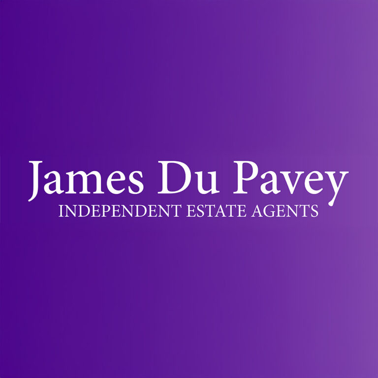 James Du Pavey Independent Estate Agents Logo 1 768x768