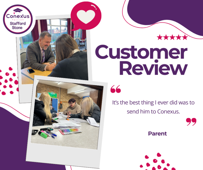 Zachary has thoroughly enjoyed his time preparing for his SATS with you. Never once moaned about going and always came out with a smile and vigour for education…and more importantly he has enjoyed 1 768x644