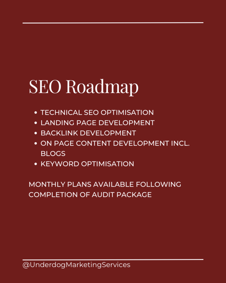 SEO Roadmap Package